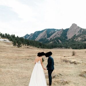 Elegant White Wedding Dress